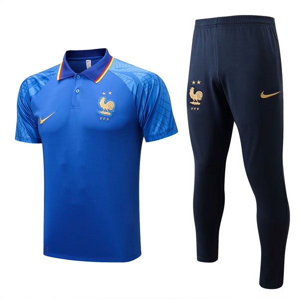 Polo France Ensemble Complet 2022-23 Bleu 1